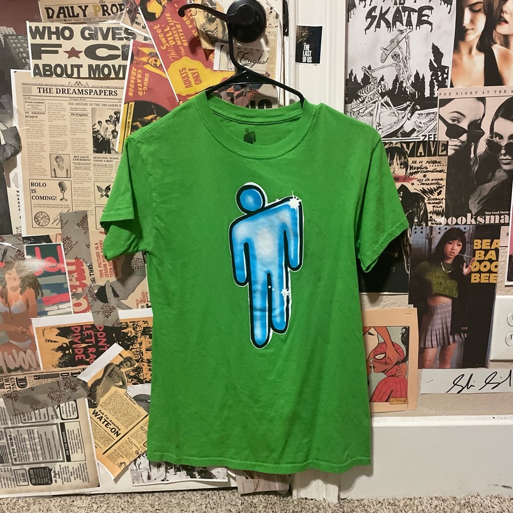 billie eilish blohsh tee